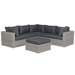 Foto van Garden impressions - formiga loungeset 4-delig vintage willow