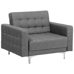 Foto van Beliani aberdeen - fauteuil-grijs-polyester