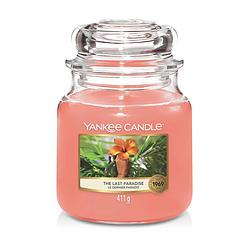 Foto van Yankee candle geurkaars medium the last paradise - 13 cm / ø 11 cm