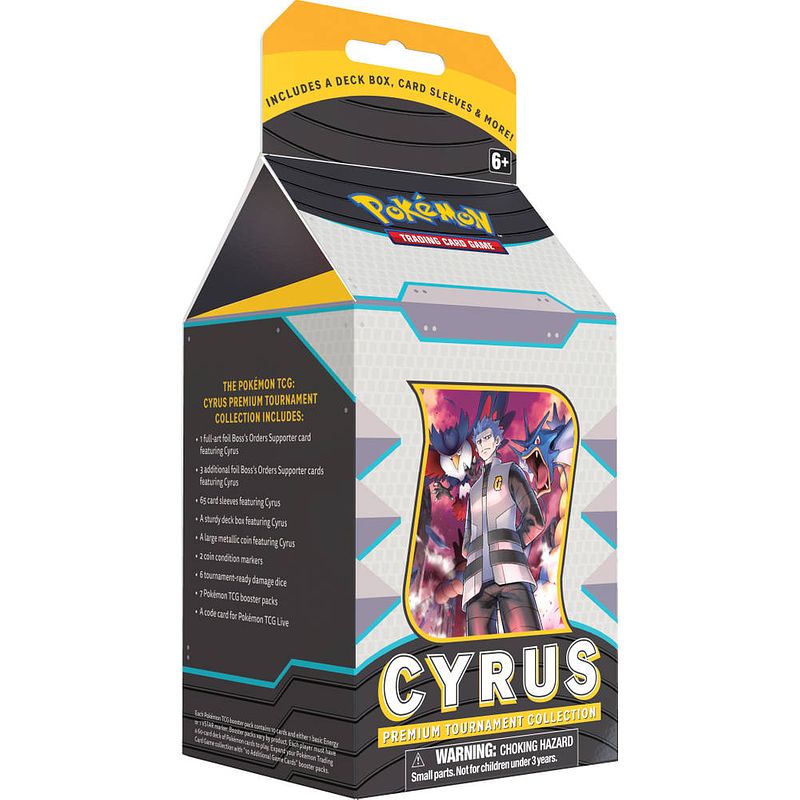 Foto van Pokémon tcg cyrus premium tournament collection