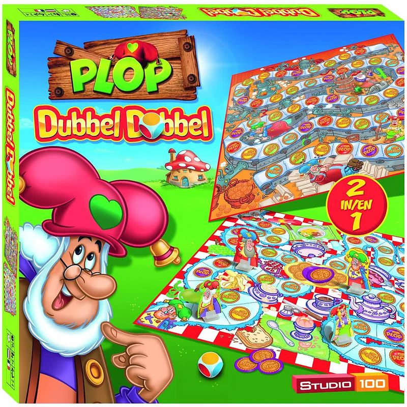 Foto van Studio 100 kabouter plop dubbel dobbel spel