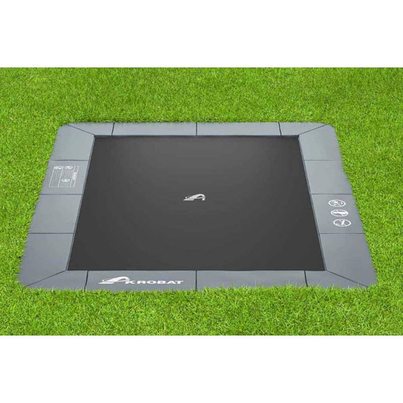 Foto van Trampoline akrobat orbit flat 305x183 (10x6ft) antraciet