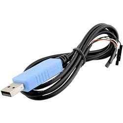 Foto van Radxa rockpi_usb_ttl jumperkabel rock pi [1x usb-a 2.0 stekker - 4x draadbrug-bus] 1.50 m zwart