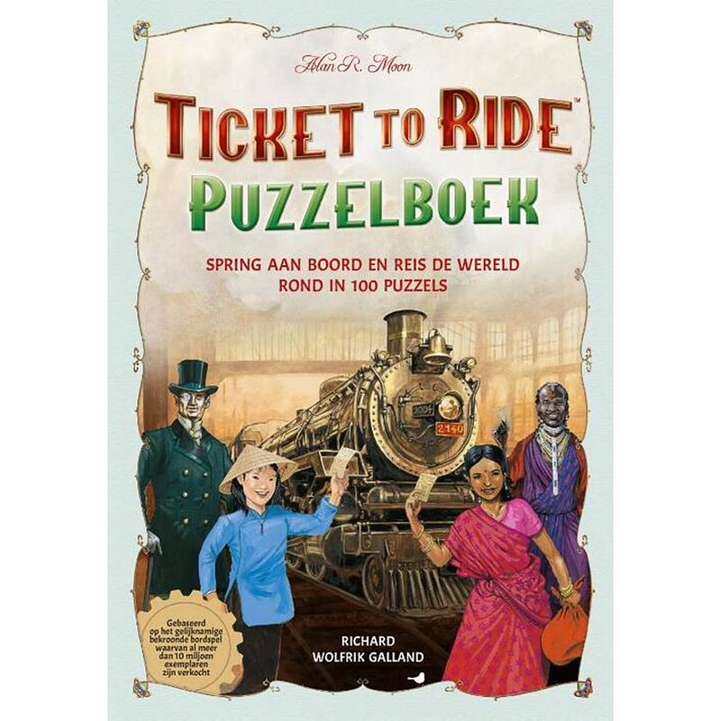 Foto van Ticket to ride puzzelboek