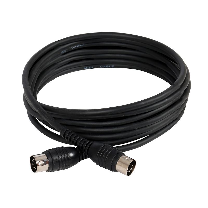 Foto van Devine vm1030 5 pin din male - 5 pin din male midi-kabel 3m