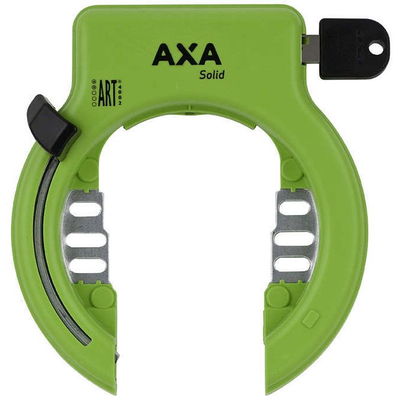 Foto van Axa ringslot solid art** groen