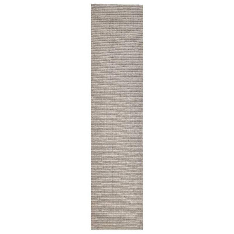 Foto van The living store sisal vloerkleed - 80 x 350 cm - zand