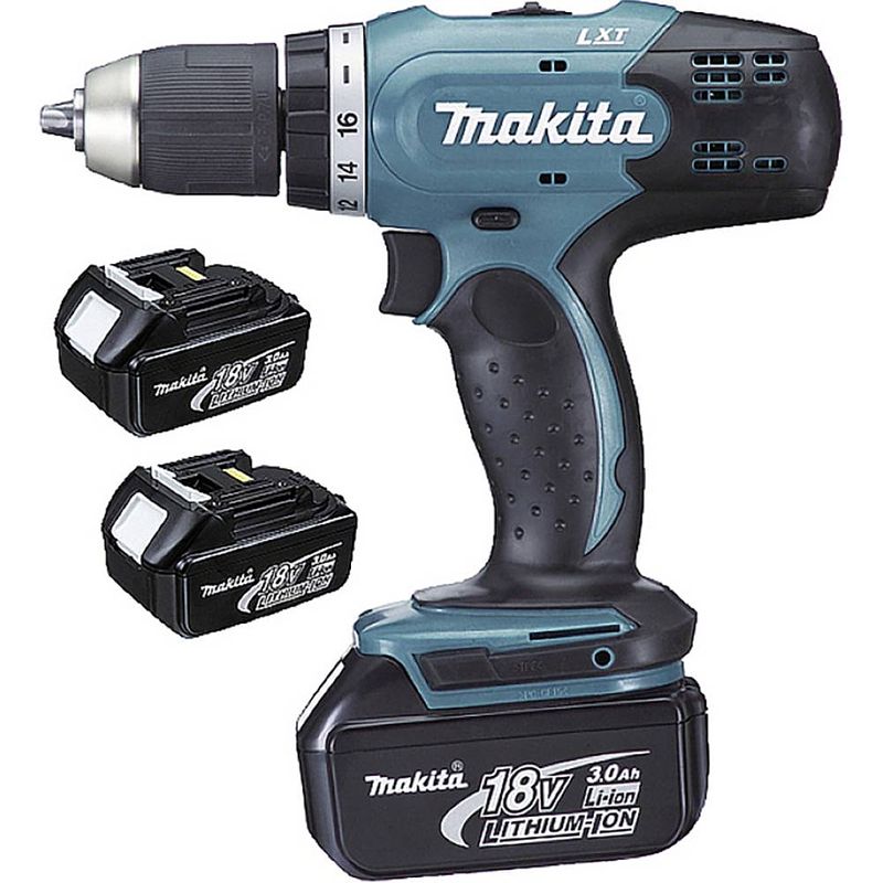 Foto van Makita makita ddf453rf3j accu-schroevendraaier 18 v 3.0 ah li-ion