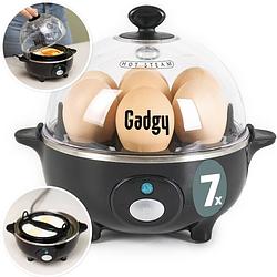 Foto van Gadgy eierkoker elektrisch - 7 eieren - koken, pocheren, roerei, omelet - vaatwasbestendig - eierkoker