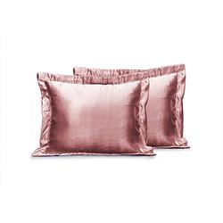 Foto van Eleganzzz beauty skin care kapselsloop - roze 60x70cm - set van 2