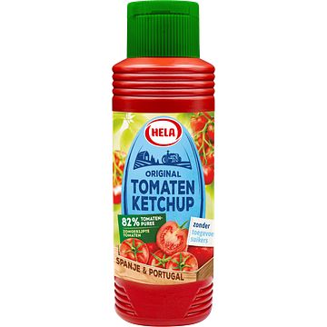 Foto van Hela tomaten ketchup zonder toegevoegde suikers 300ml bij jumbo