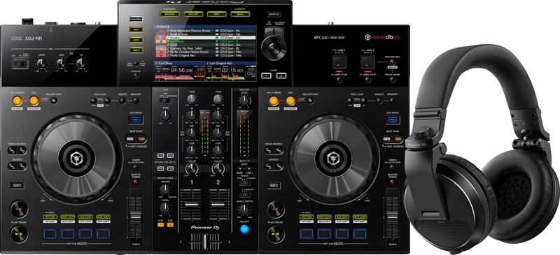 Foto van Pioneer dj xdj-rr + pioneer dj hdj-x5 zwart