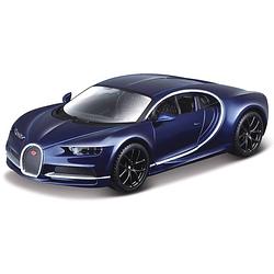 Foto van Modelauto bugatti chiron 1:32 blauw - speelgoed auto'ss