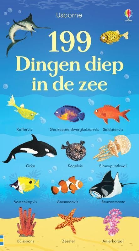 Foto van 199 dingen diep in de zee - paperback (9781474951463)