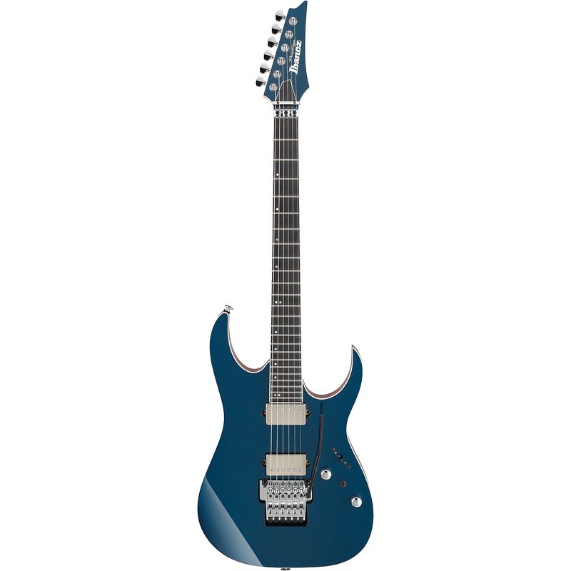 Foto van Ibanez rg5320c prestige deep forest green metallic elektrische gitaar met koffer