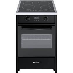 Foto van Wiggo wio-e621a(bx) - freestanding - induction - oven - 60cm - zwart inox