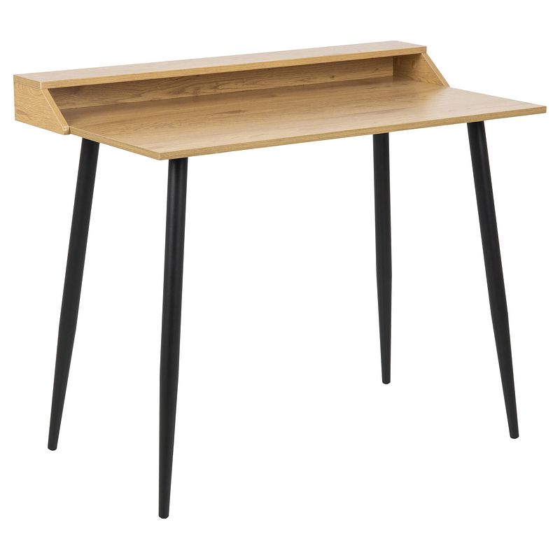 Foto van Joli bureau met 1 plank eiken decor.