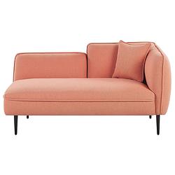 Foto van Beliani chevannes - chaise longue-roze-polyester