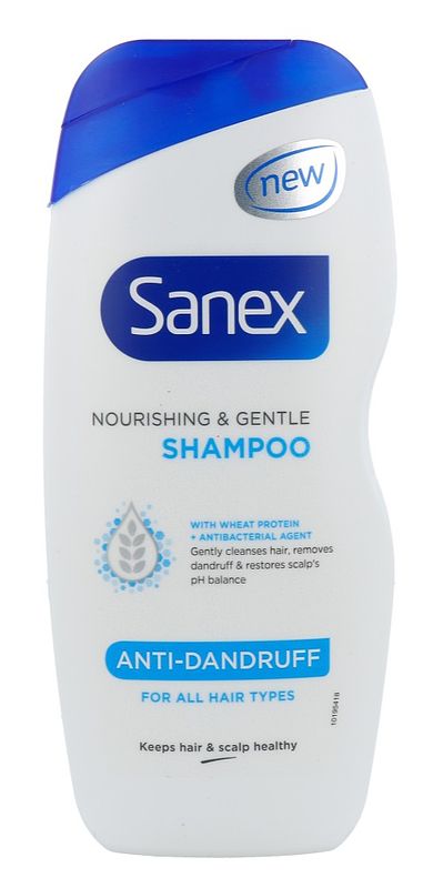 Foto van Sanex shampoo anti roos