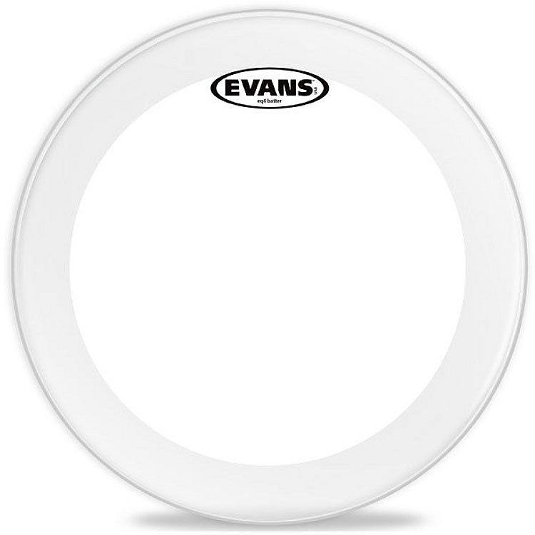 Foto van Evans bd22gb4 22 inch eq4 clear bassdrumvel