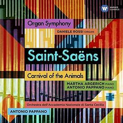 Foto van Saint-saëns: organ symphony & carnival of the animals - cd (0190295755553)