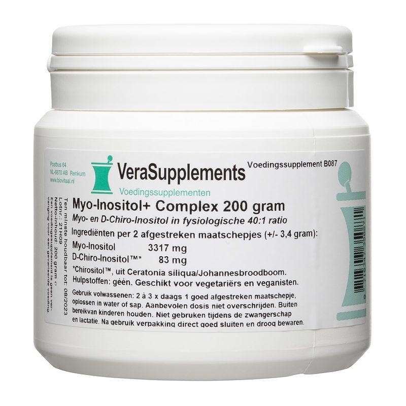 Foto van Verasupplements myo-inositol+ complex