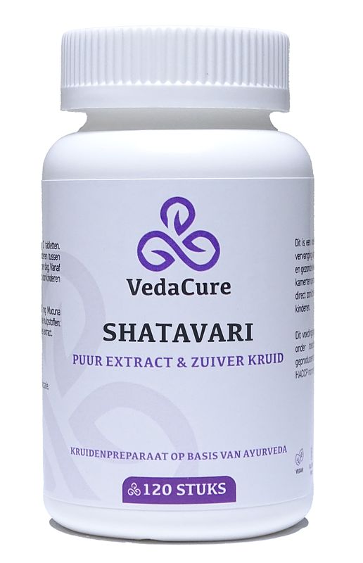 Foto van Vedacure shatavari tabletten