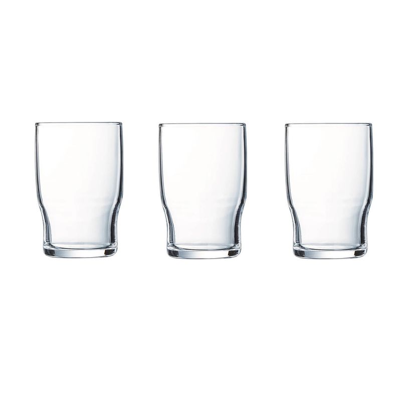 Foto van 6x stuks drinkglazen/waterglazen 220 ml - drinkglazen