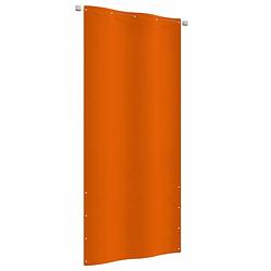 Foto van Vidaxl balkonscherm 100x240 cm oxford stof oranje