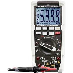 Foto van Voltcraft multimeter digitaal sproeidicht (ip65) cat iii 1000 v, cat iv 600 v weergave (counts): 6000