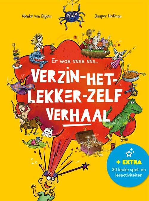 Foto van Verzin het lekker zelf verhaal - nienke van dijken - hardcover (9789083225807)