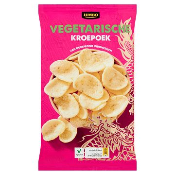 Foto van 3 voor € 2,50 | jumbo vegetarische kroepoek 75g aanbieding bij jumbo