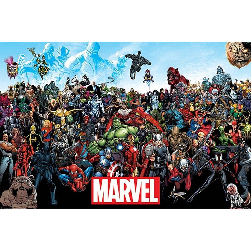 Foto van Pyramid marvel universe poster 91,5x61cm