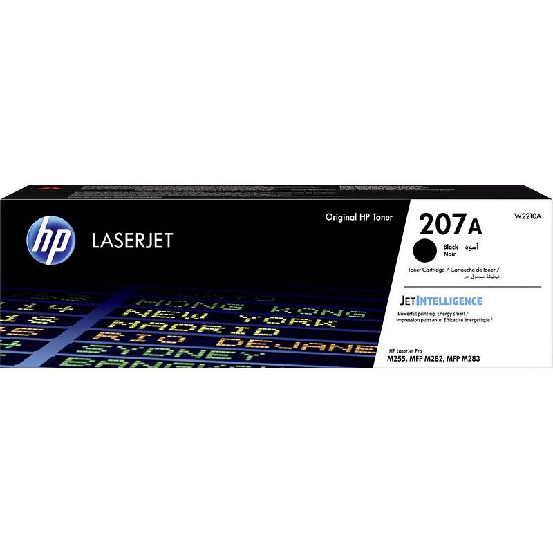 Foto van Hp 207a w2210a-o toner single zwart 1350 bladzijden origineel toner