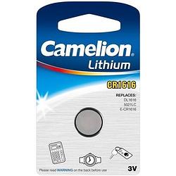 Foto van Camelion batterij knoopcel lithium 3v cr1616 per stuk