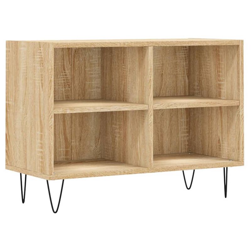 Foto van Vidaxl tv-meubel 69,5x30x50 cm bewerkt hout sonoma eikenkleurig