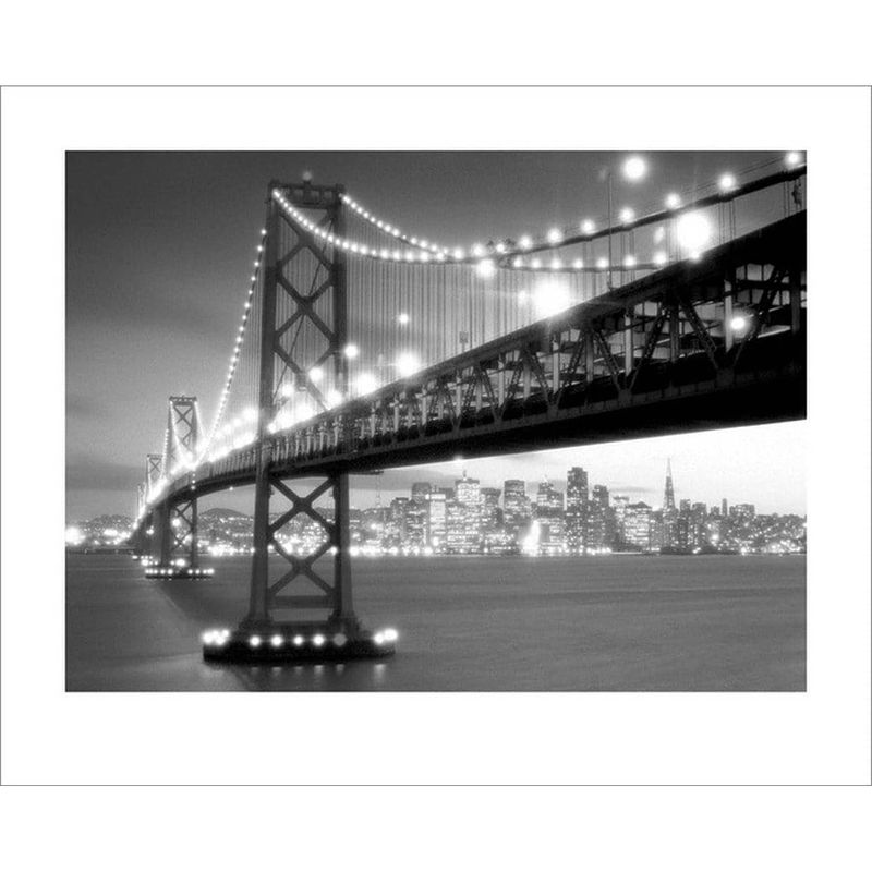 Foto van Pyramid san francisco kunstdruk 30x24cm