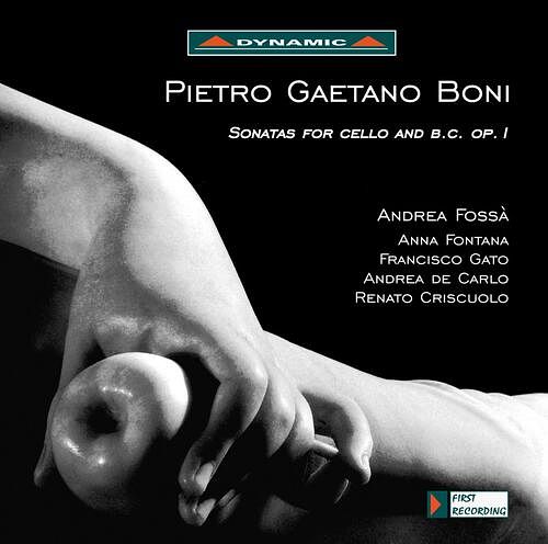 Foto van Boni: sonatas for cello and b.c. op.1 - cd (8007144605841)