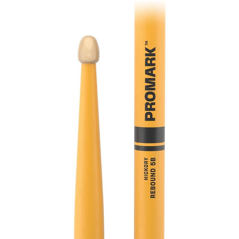 Foto van Promark rbh595aw yellow rebound 5b drumstokken