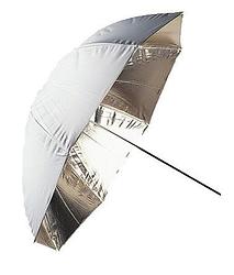 Foto van Falcon eyes flitsparaplu ur-32g goud/wit 80 cm