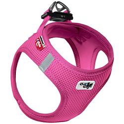 Foto van Curli hondentuigje air-mesh 2-4 kg polyester fuchsia