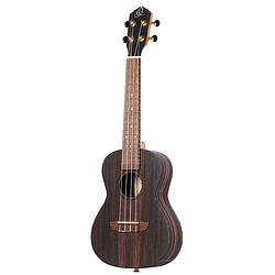 Foto van Ortega rueb-cc-l timber series natural linkshandige concert ukelele met gigbag