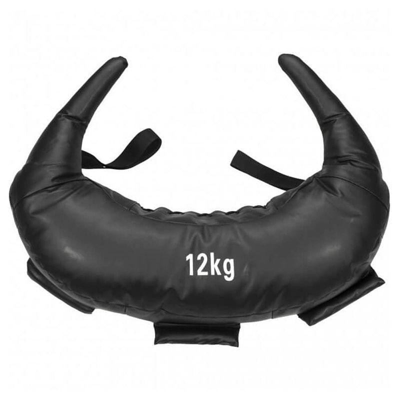 Foto van Gorilla sports bulgarian bag - weightbag - 12 kg - kunststof met zand en metaalkorrels