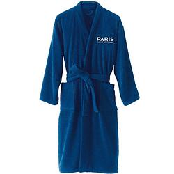 Foto van Paris saint germain magique - badjas met capuchon - 6 / 8 jaar - blauw