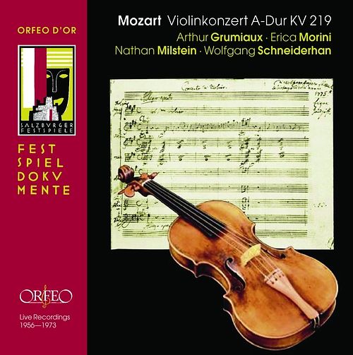 Foto van Mozart: violinkonzert a-dur kv 219 - cd (4011790713229)