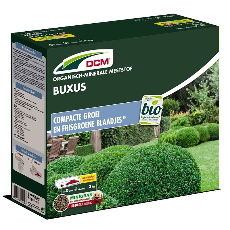 Foto van Meststof buxus 3 kg