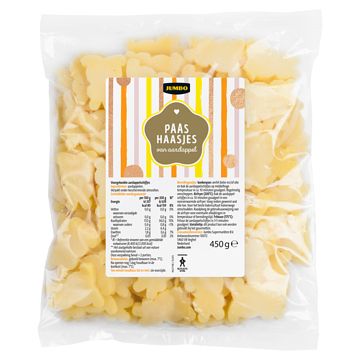 Foto van Jumbo paashaasjes van aardappel 450g