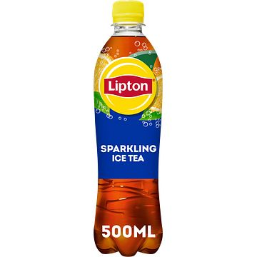 Foto van Lipton ice tea sparkling original 500ml bij jumbo