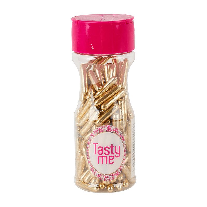 Foto van Tasty me medley staafjes - goud - 65 g