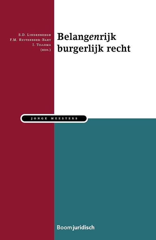 Foto van Belangenrijk burgerlijk recht - ebook (9789089742940)